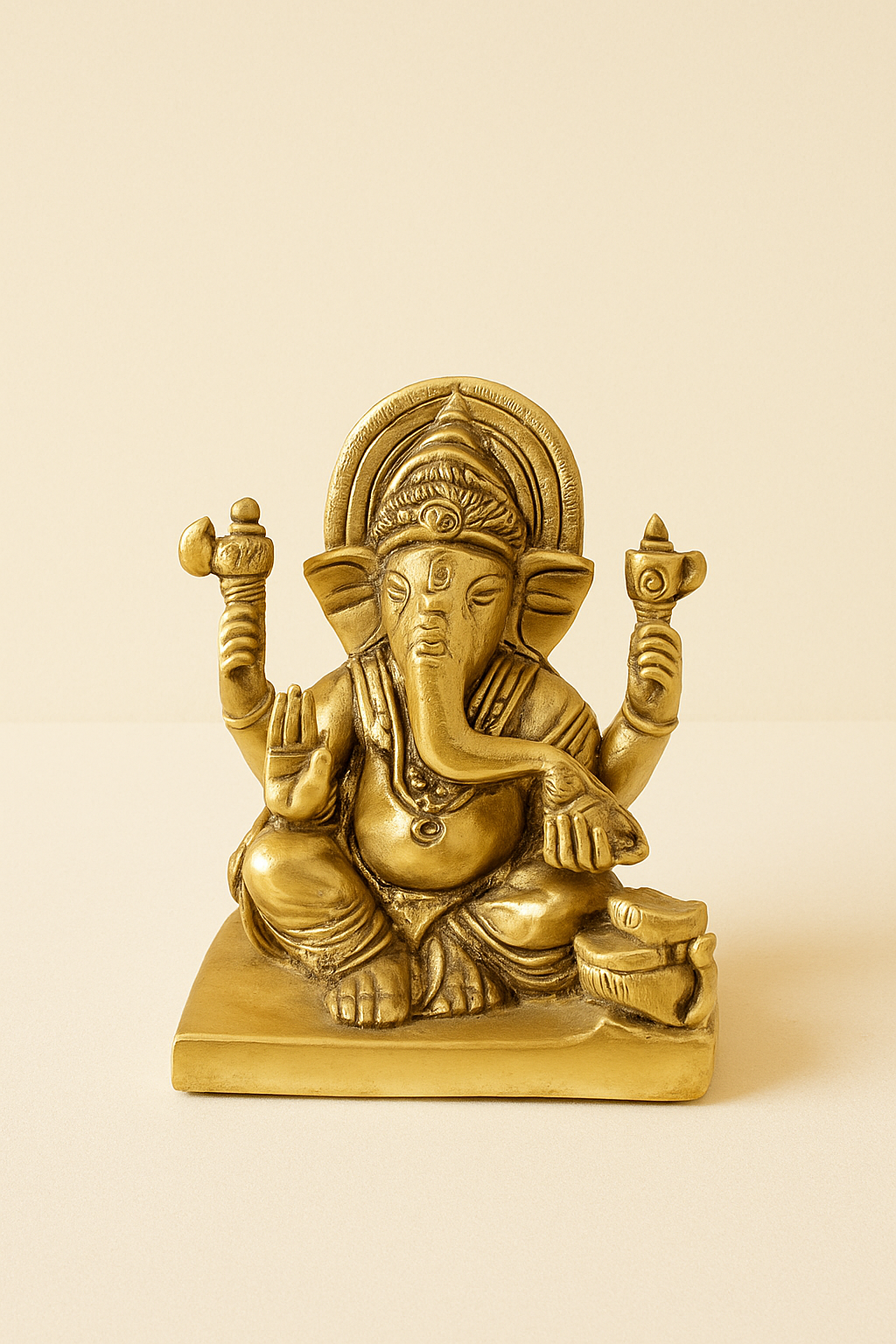 Brass Ganesh Idol